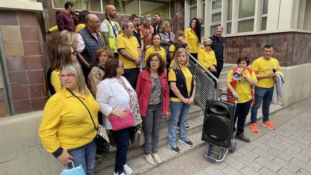 Huelga en Correos de Albacete. Foto: CCOO.