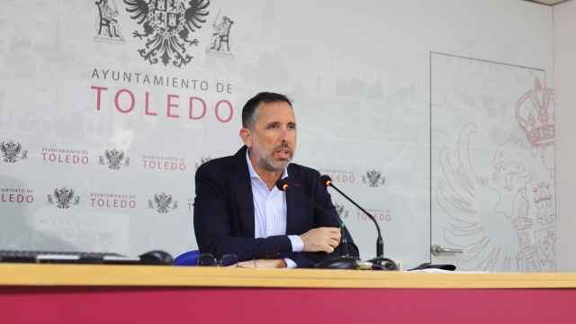 Iñaki Jiménez, concejal de Movilidad, Transportes, Interior y Personal de Toledo. Foto: Ayuntamiento.