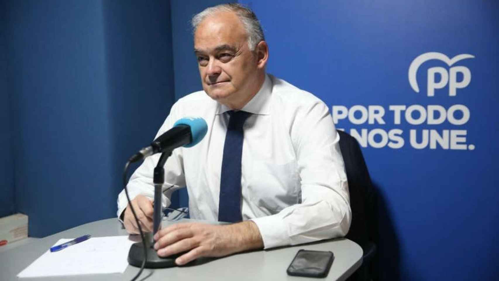 Esteban González Pons, vicesecretario de Relaciones Institucionales del Partido Popular.