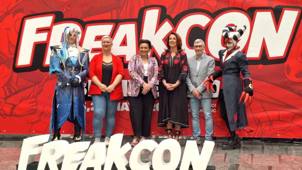 Acto de presentación del festival FreakCon, que se celebrará en Torremolinos.