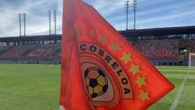 Banderín del club de fútbol chileno, con sede en la ciudad de Calama, Cobreloa.