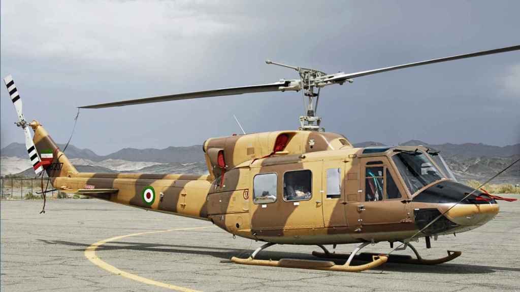 Bell 212 de transporte VIP de Irán