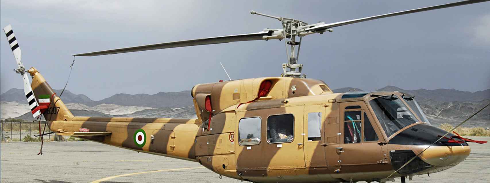 Bell 212 de transporte VIP de Irán