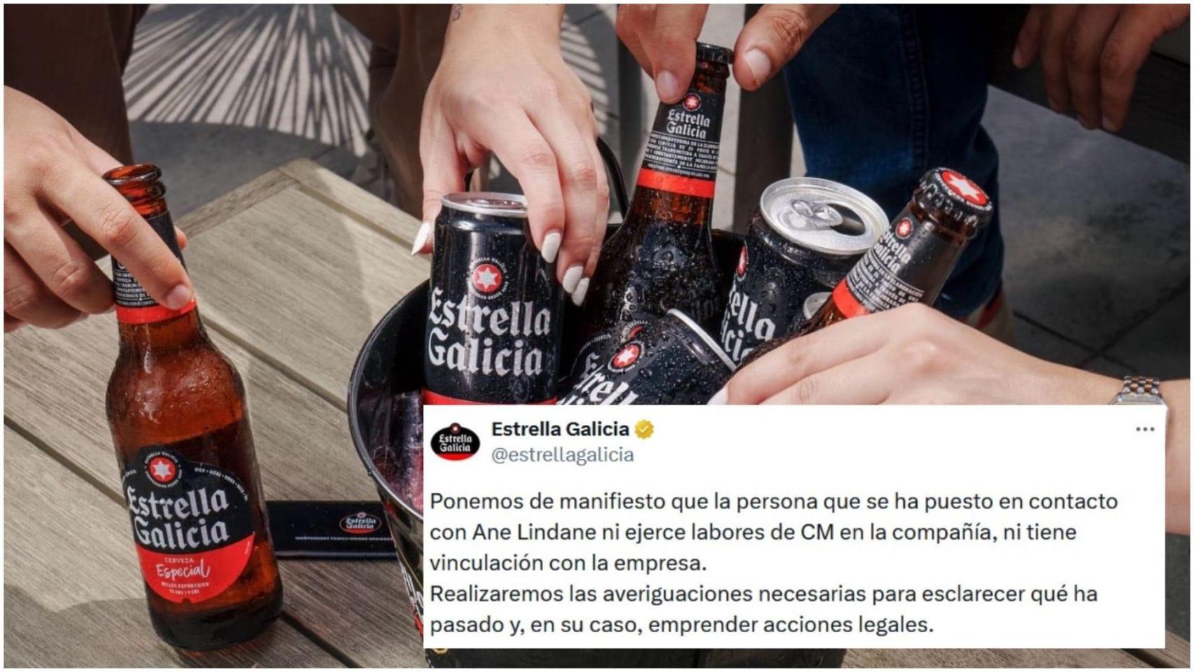 El mensaje de Estrella Galicia