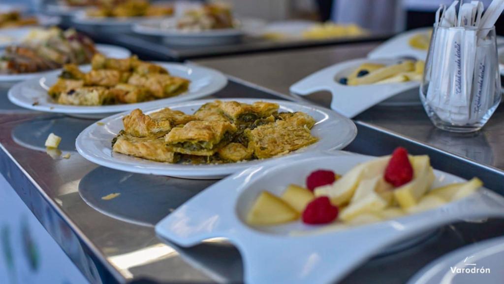 Algunos de los platos elaborados en Casa Barqueiro. Foto: Varodrón