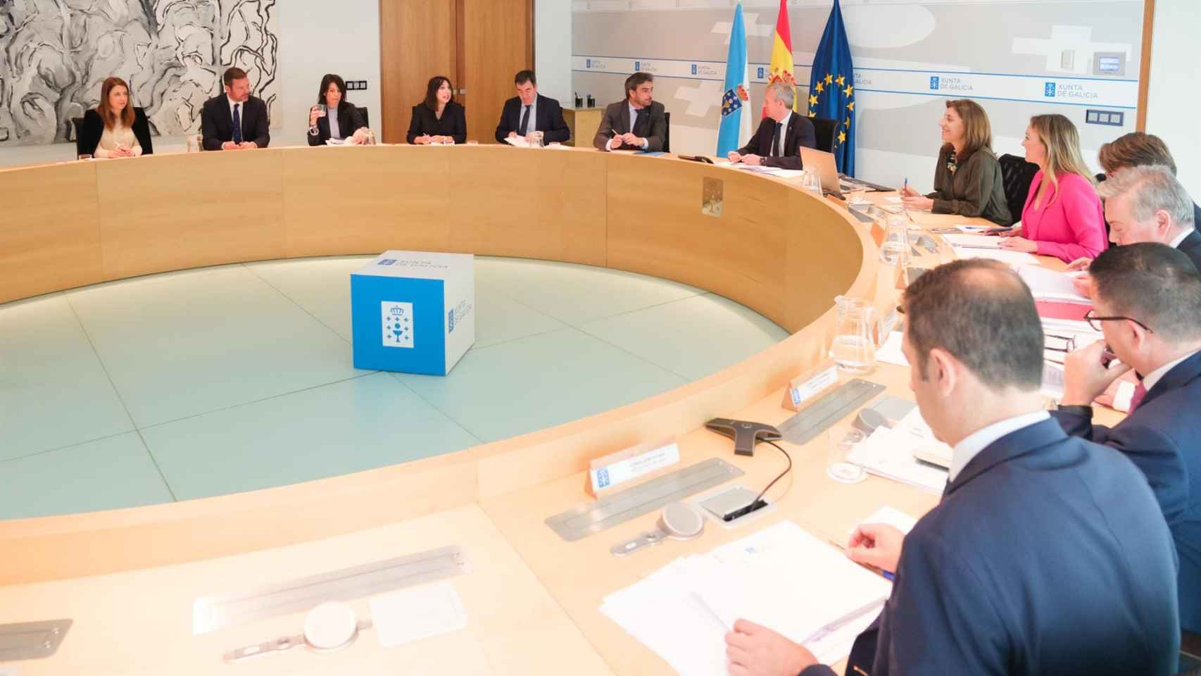 Reunión del Consello de la Xunta, a 20 de mayo de 2024.