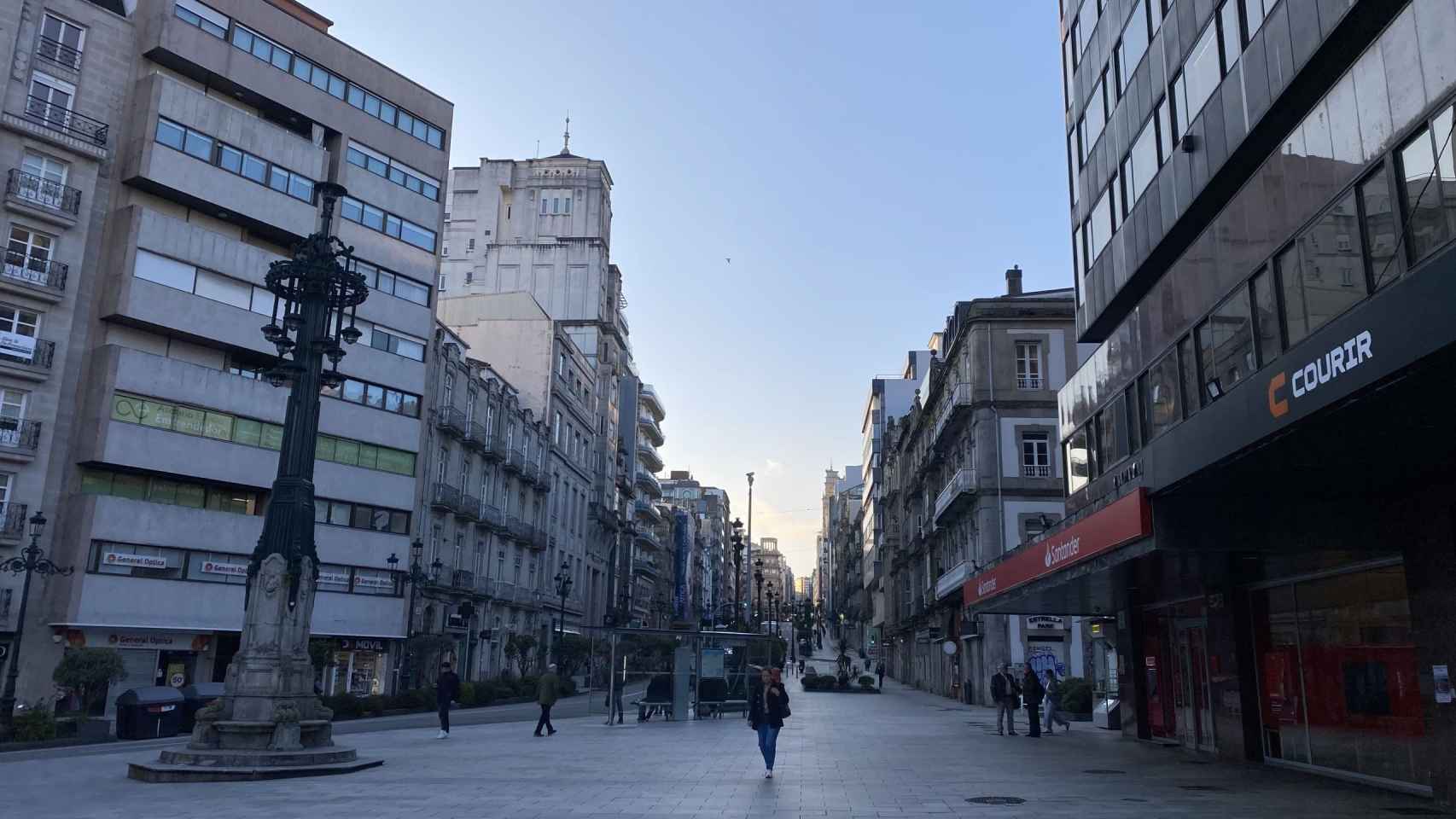 La Farola de Urzaiz, en Vigo, a 20 de mayo de 2024.