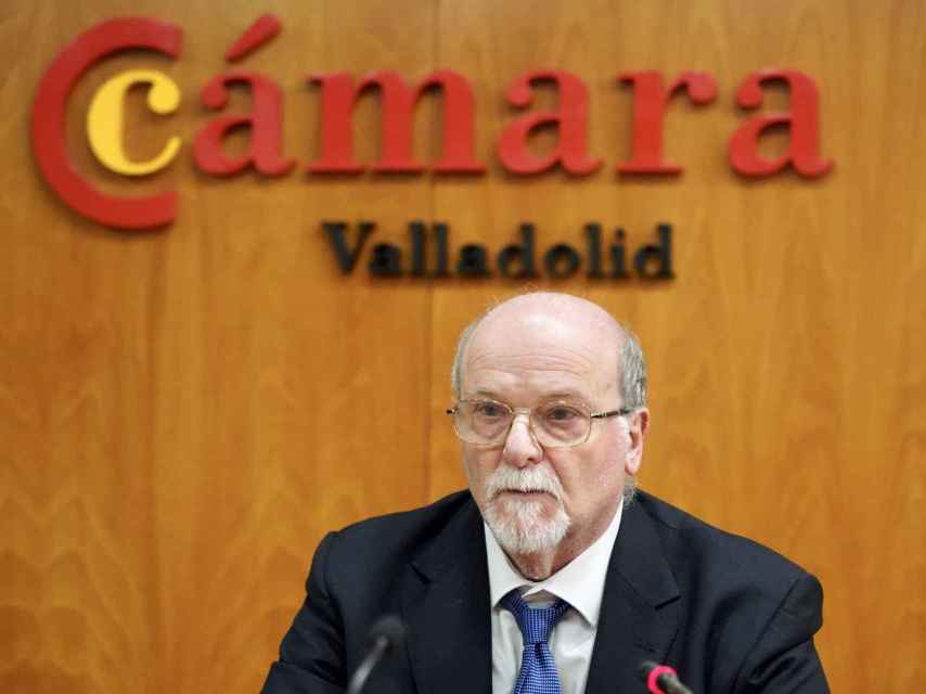 Mario Weitz, consultor argentino del Banco Mundial, participa en un café empresarial en la Cámara de Comercio de Valladolid