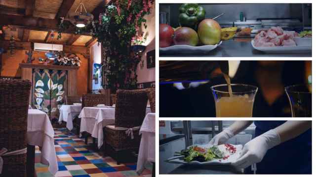 El restaurante de Las Rosas de Guadalupe, en Parquesol, y parte de sus elaboraciones