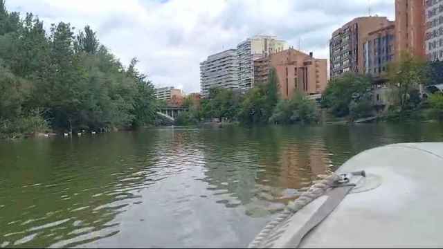 El pisuerga visto desde el río