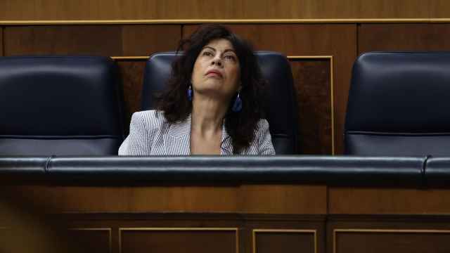 La ministra de Igualdad, Ana Redondo, este martes en el Congreso de los Diputados.