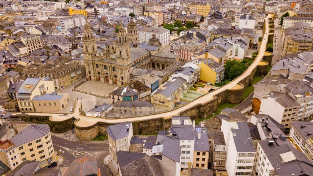 Vista panorámica de Lugo