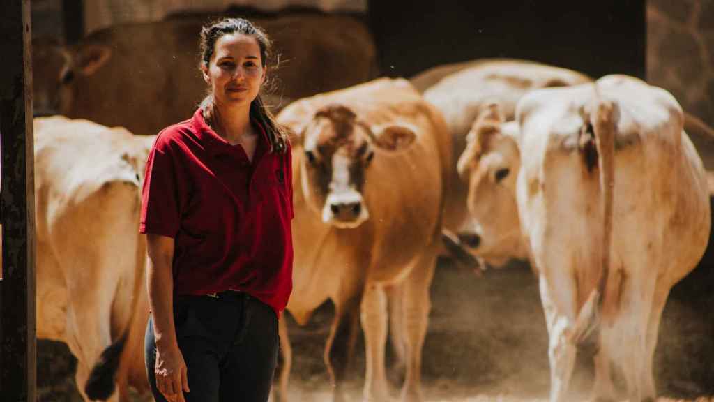 Arminda García, responsable de Finca de Uga.