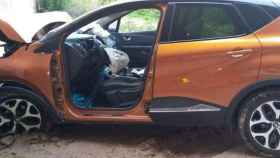 El Renault que conducía Pepe 'El Naveros', el 19 de marzo, cuando sufrió el accidente de tráfico de camino a Loja, donde murieron su esposa y su hija.