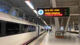El AVE en la estación de Urzaiz de Vigo, a 21 de mayo de 2024.