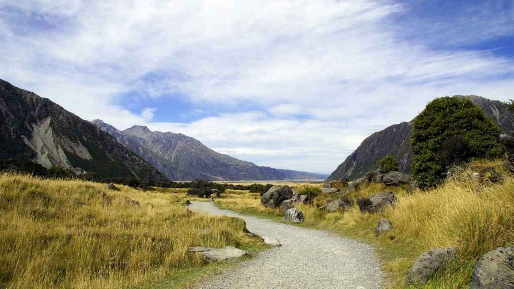 Mount Cook es la montaña más alta de Nueva Zelanda
