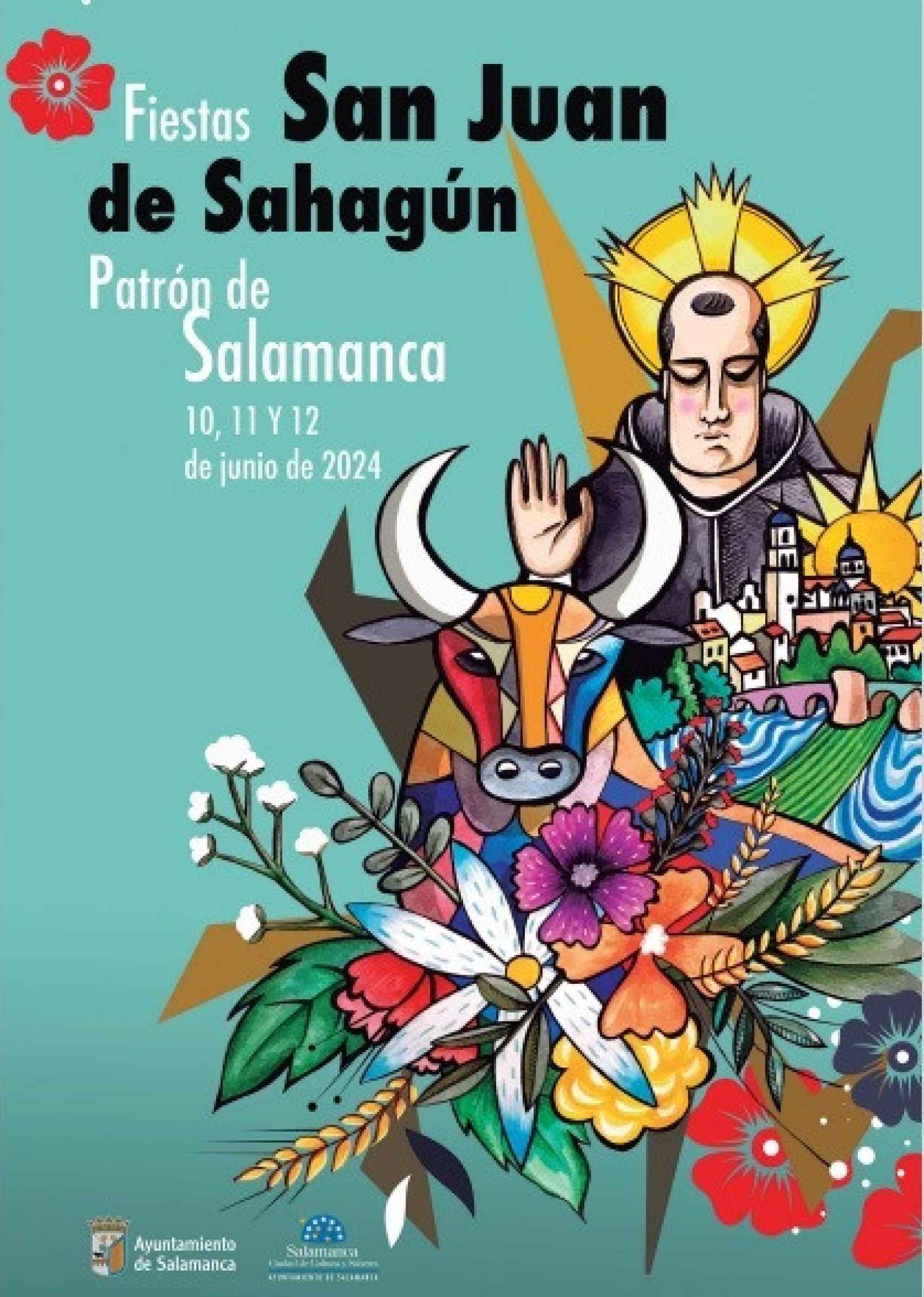 cartel fiestas san juan de sahagun 2024 salamanca