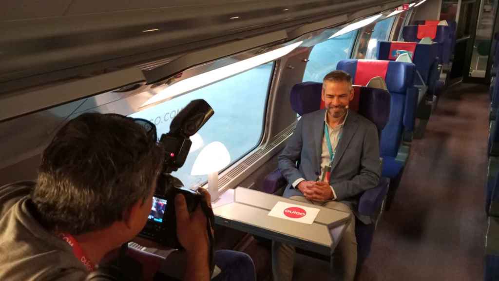 Los sillones XL de la nueva línea de Ouigo que conectará Murcia con Madrid.