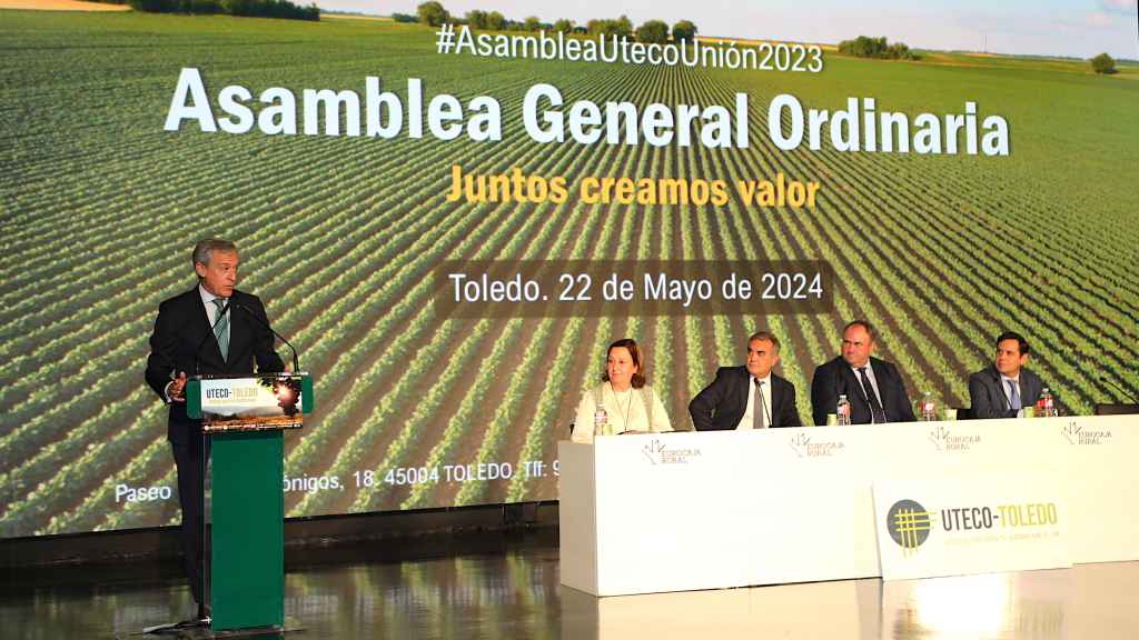 Asamblea General Ordinaria de UTECO-Unión de Cooperativas Agrarias de Toledo. Foto: Eurocaja Rural.