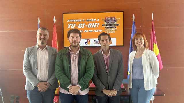 Presentación del Campeonato de España Yu-Gi-Oh! Foto: Ayuntamiento.