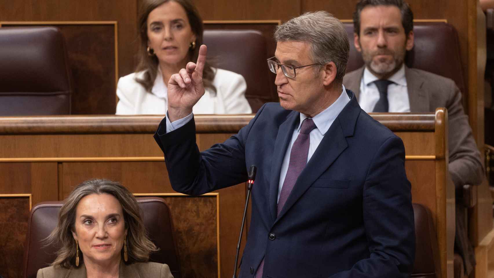 El presidente del Partido Popular, Alberto Núñez Feijóo.