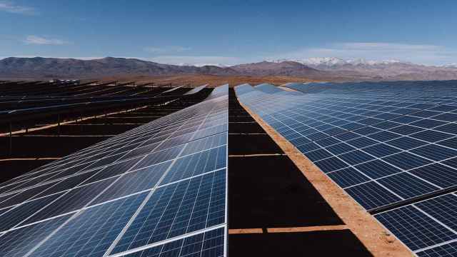 Parque fotovoltaico en EEUU de Acciona Energía.