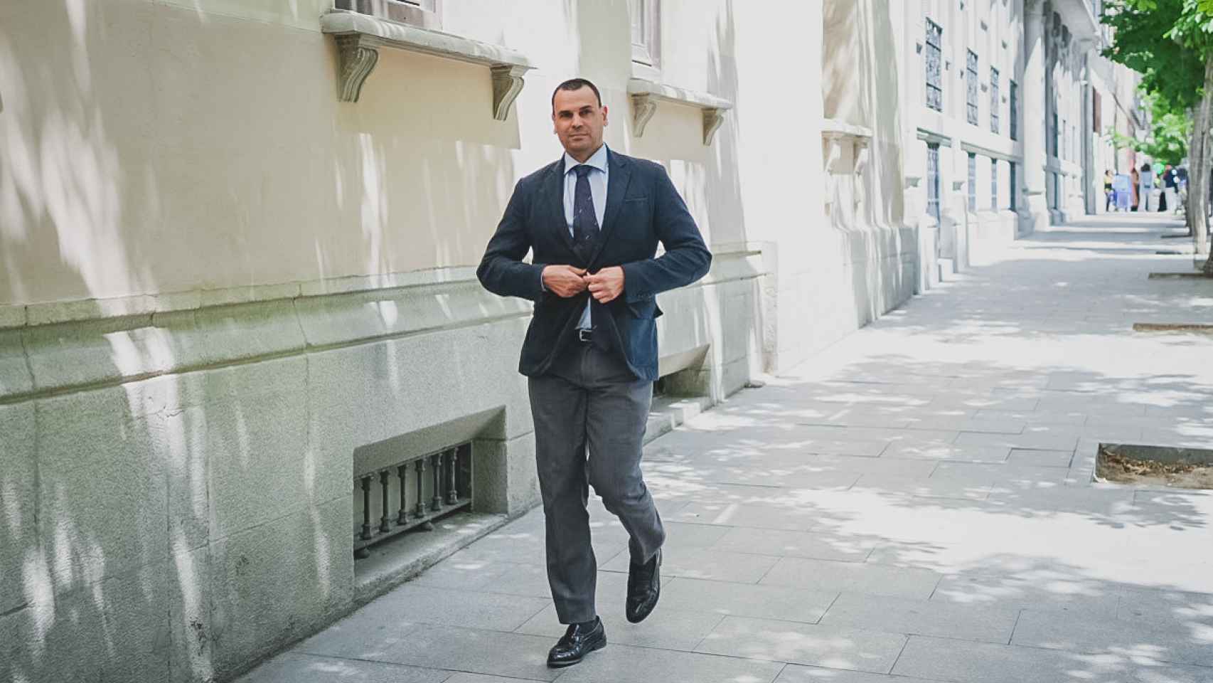 Alberto González Amador a su entrada al Tribunal Superior de Justicia de Madrid (TSJM).