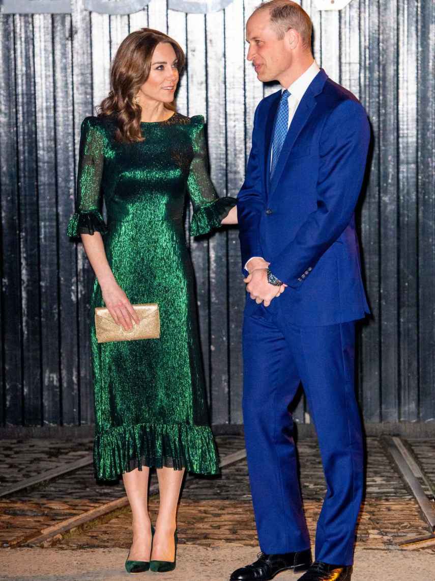 Kate Middleton, con su vestido de The Vampire's Wife en 2020.