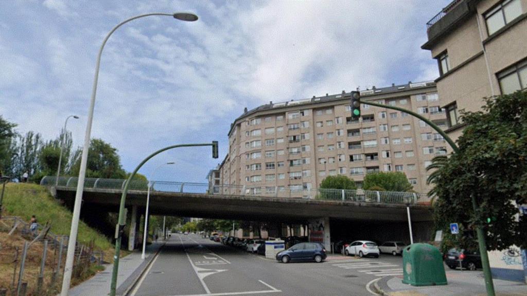 Calle Caballeros de A Coruña.