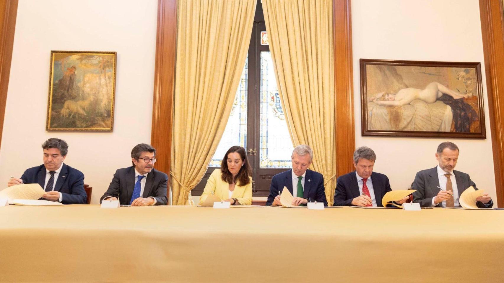 ‘Coruña Marítima’: Xunta, Gobierno, Puerto y Concello firman el protocolo de la fachada marítima