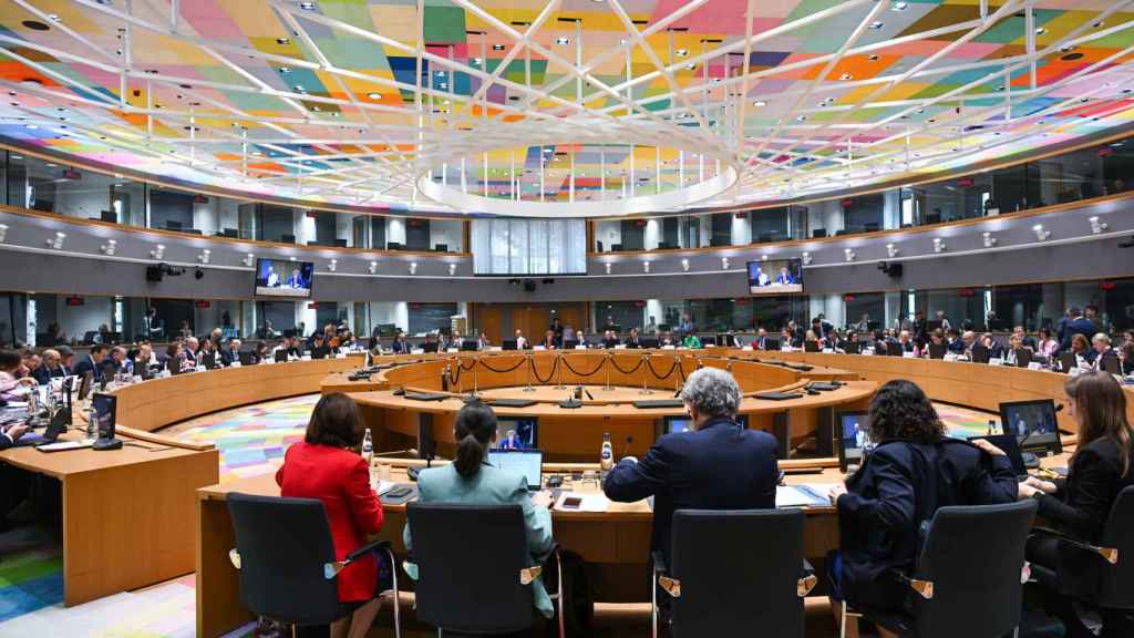 Imagen de la reunión de los ministros europeos de Telecomunicaciones en mayo de 2024.