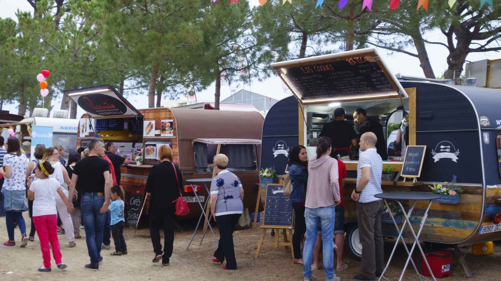 Food trucks.