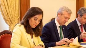 Inés Rey y Rueda firman el protocolo de ´’Coruña Marítima’