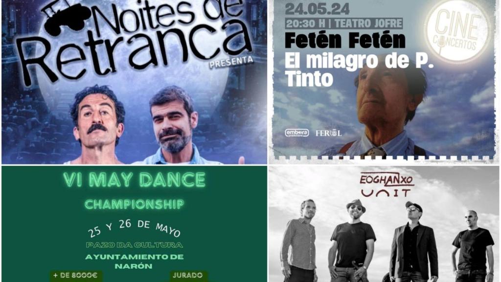 Siete originales planes para desconectar este último fin de semana de mayo en la zona de Ferrol