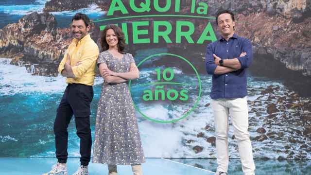 Los presentadores de 'Aquí la tierra'