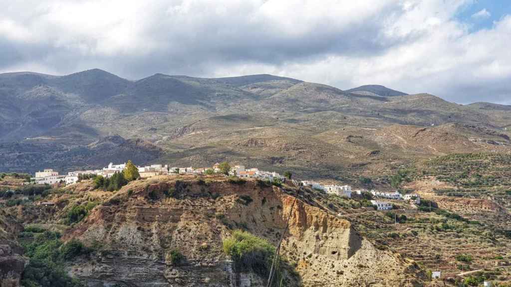 Panorámica del pueblo de Padules, Almería.