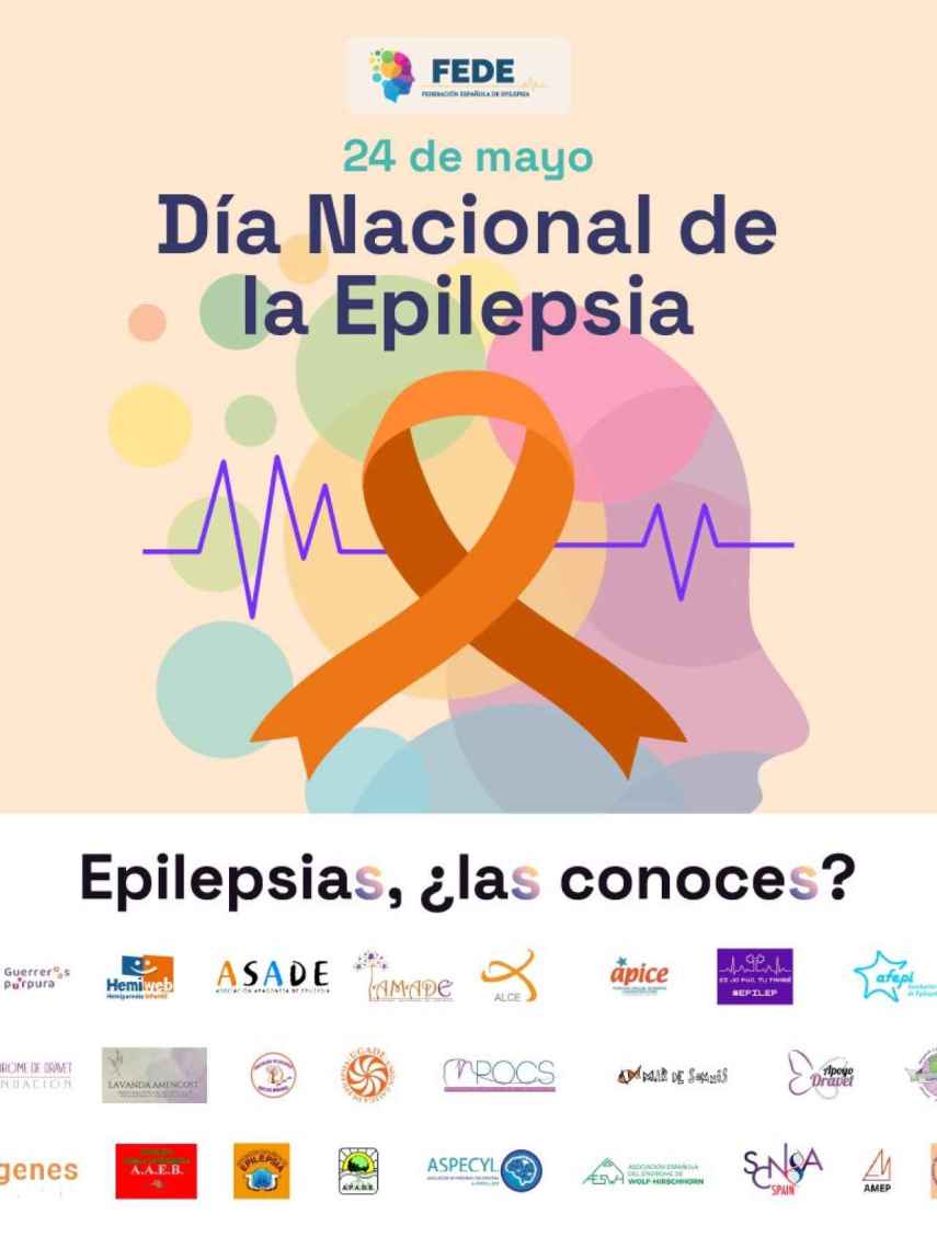 Cartel sobre el Día de la Epilepsia.