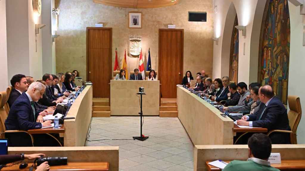 Un pleno del Ayuntamiento de Salamanca en la presente legislatura