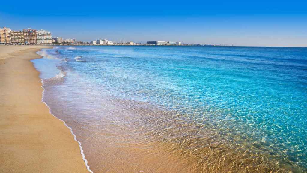 Gran Playa en Santa Pola, Alicante.