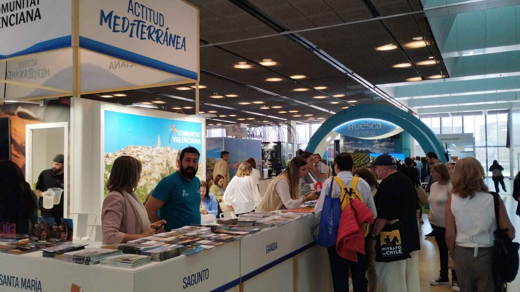 Turisme promociona la oferta turística de la Comunitat Valenciana en la feria Aratur de Zaragoza