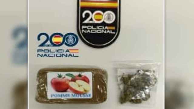 La droga incautada por la Policía Nacional