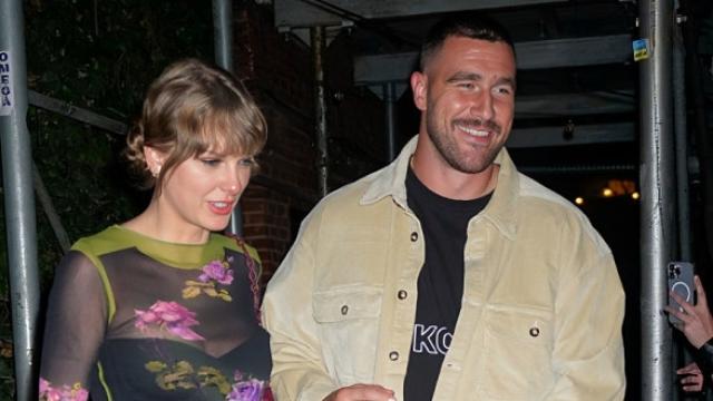 Taylor Swift y Travis Kelce, en una imagen de octubre.