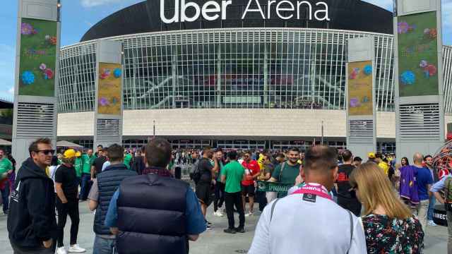 Imagen del Uber Arena, el pabellón donde se disputa la Final Four.