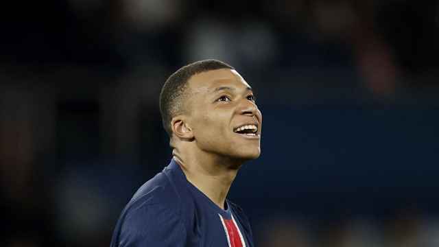 Kylian Mbappé, durante un partido con el PSG.