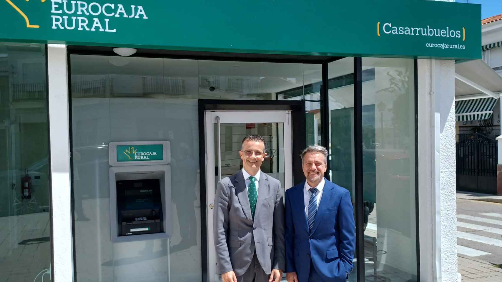 Nueva oficina en Casarrubuelos (Madrid). Foto: Eurocaja Rural.