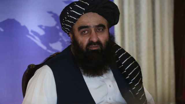 El ministro de Exteriores nombrado por los talibán en Afganistán, Amir Khan Muttaqi (archivo)