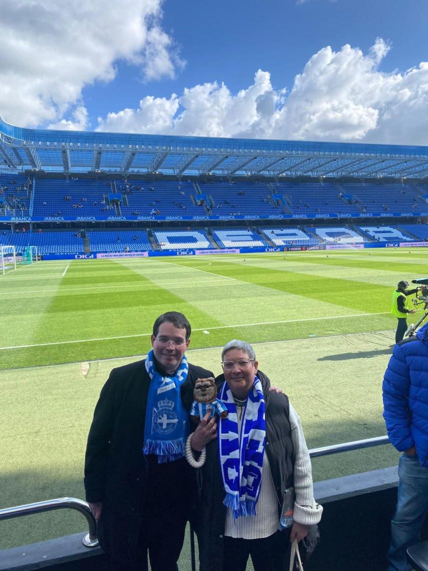 Yerai Fariñas en Riazor