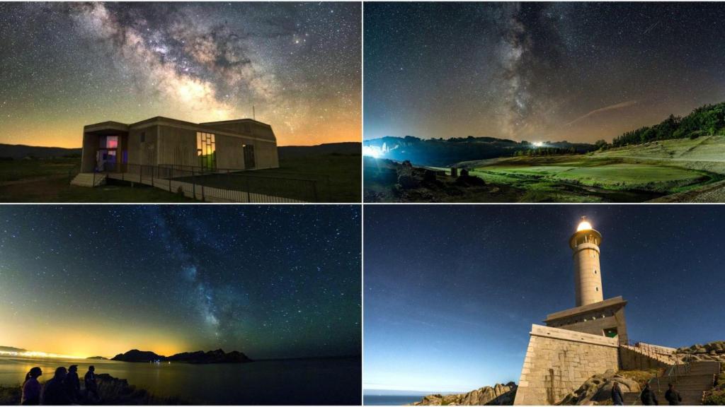 Cielos nocturnos de Galicia.