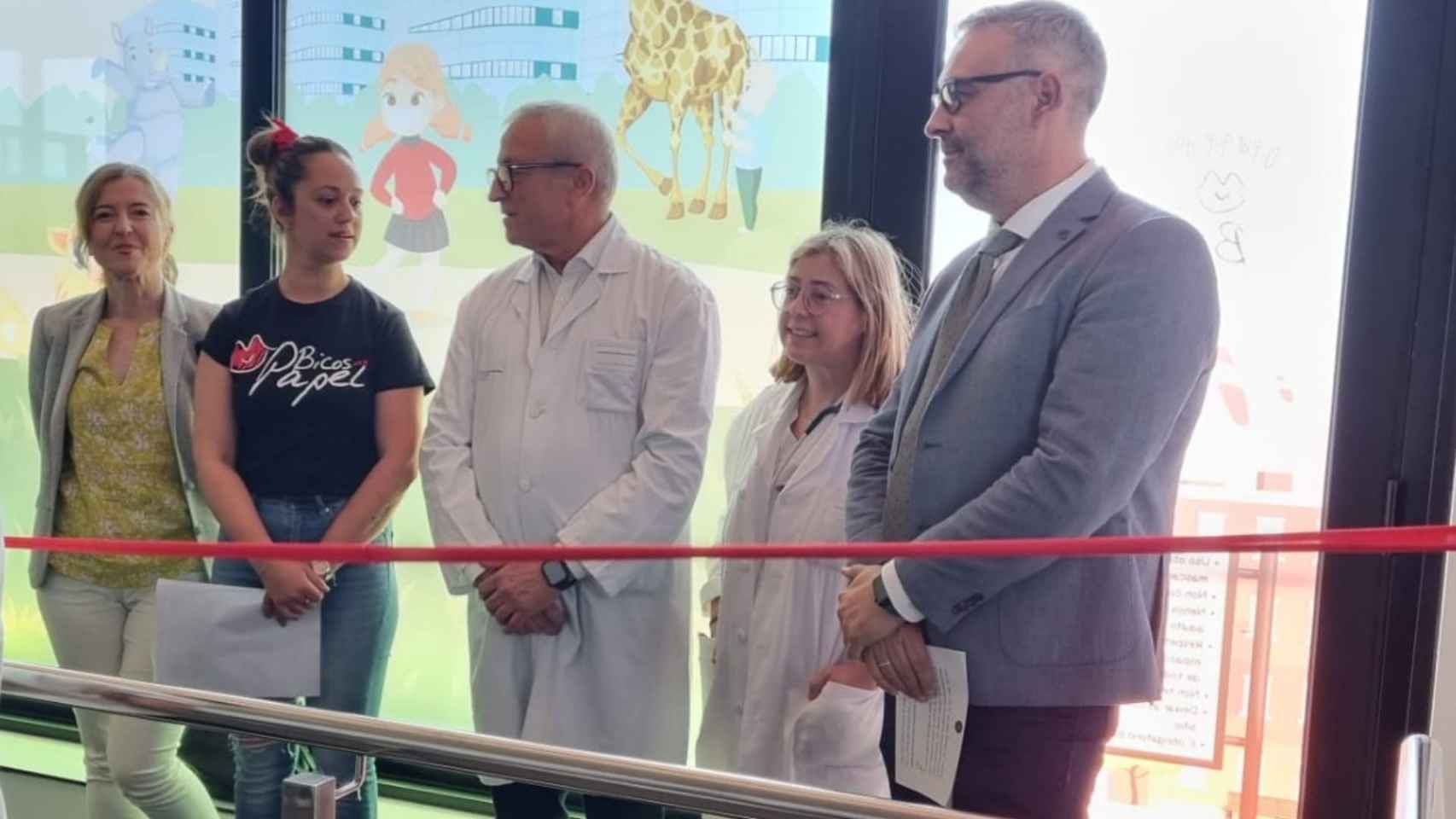 Inauguración del Parque dos Bicos en el Álvaro Cunqueiro.