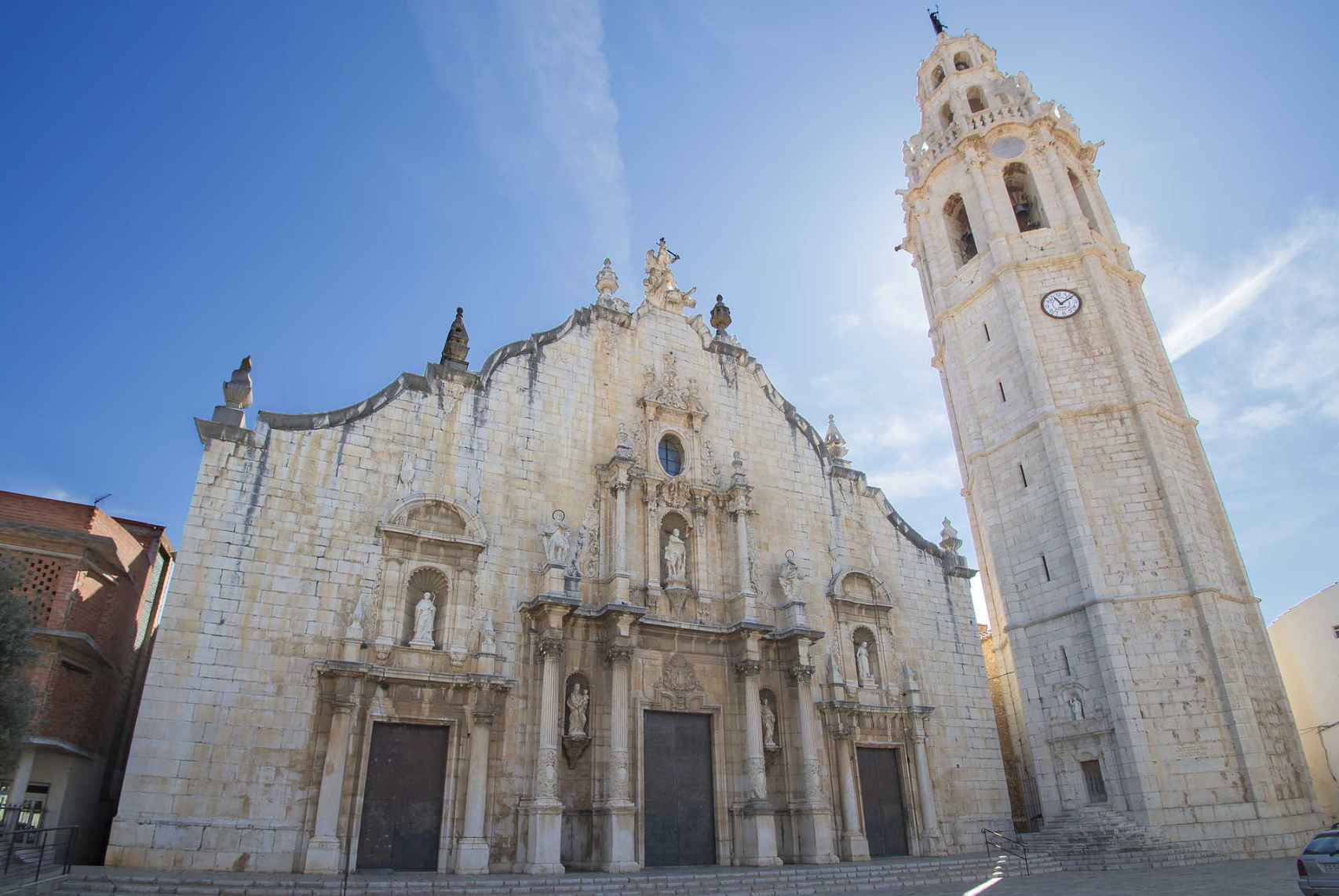 Iglesia San Juan Bautista, en Alcalá de Chivert (Castellón). Turisme GVA